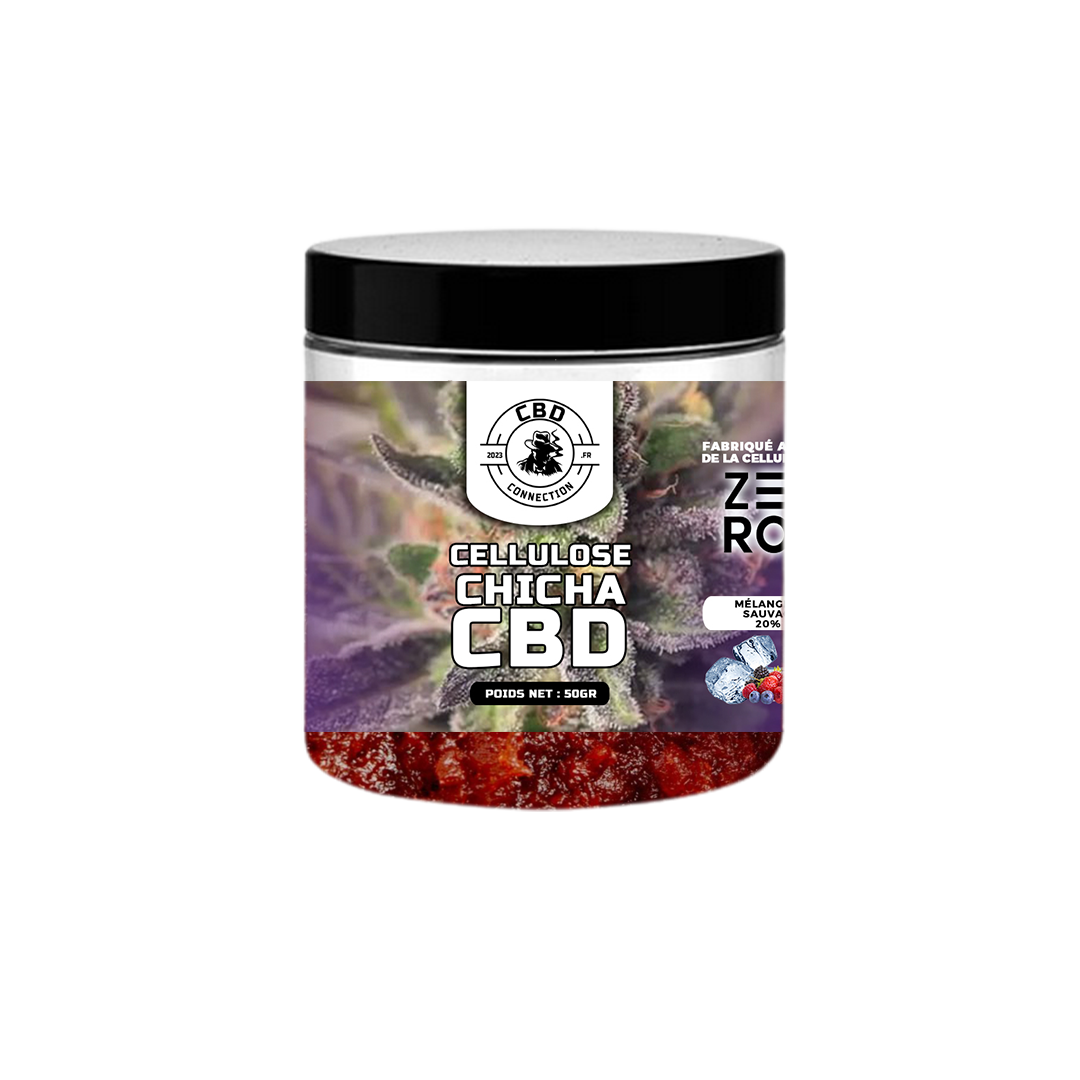 Cellulose à Chicha CBD Baies Sauvages Glacé