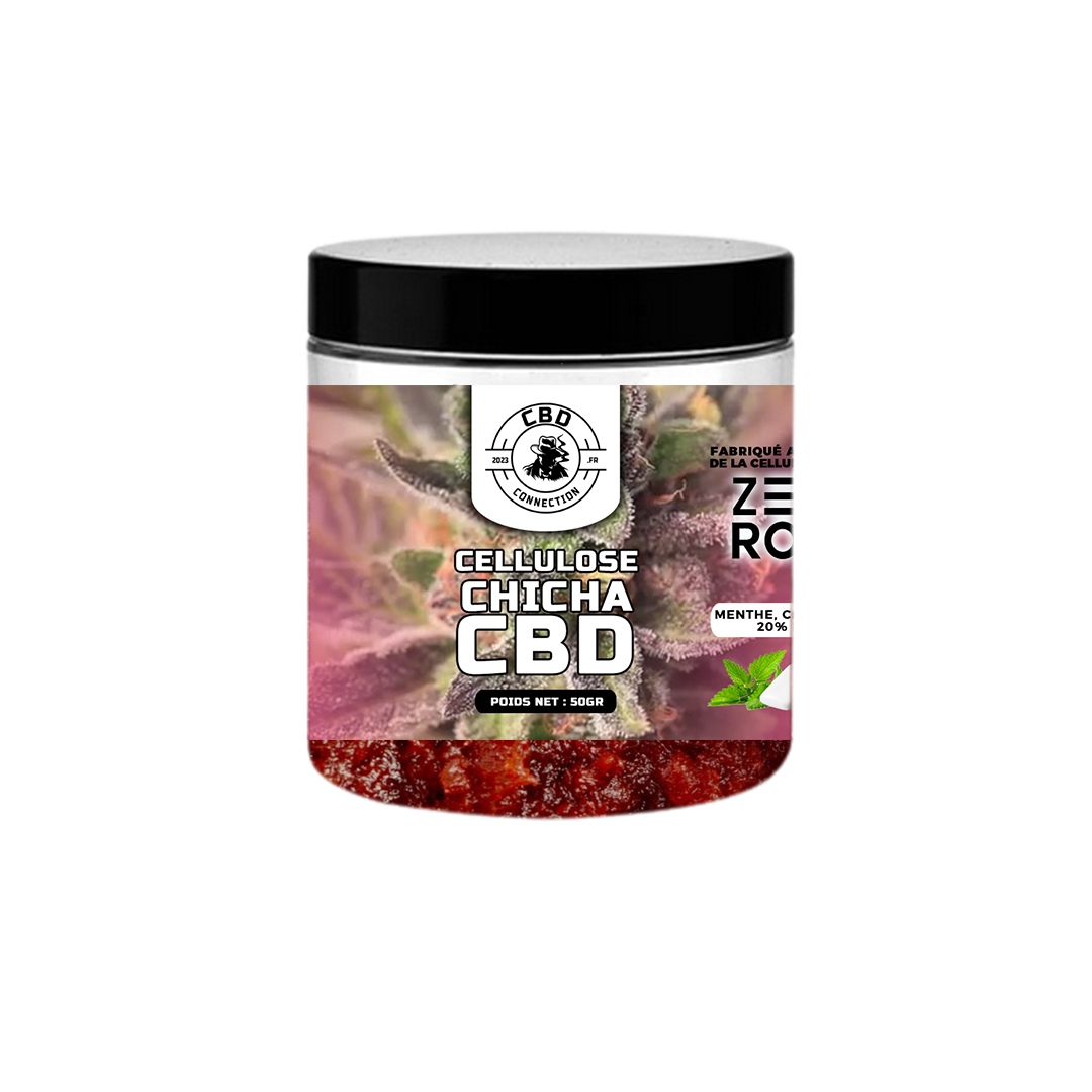 Cellulose à Chicha CBD Menthe & Chewing-Gum