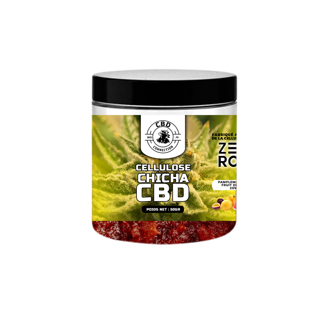 Cellulose à Chicha CBD Pamplemousse, Citron & Fruit de la Passion