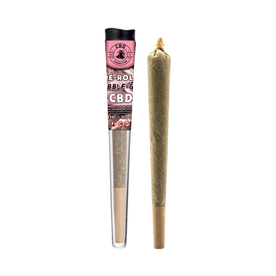 3 Pré-rolls CBD BUBBLE GUM