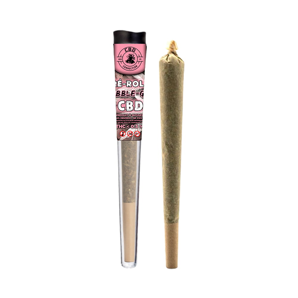 3 Pré-rolls CBD BUBBLE GUM
