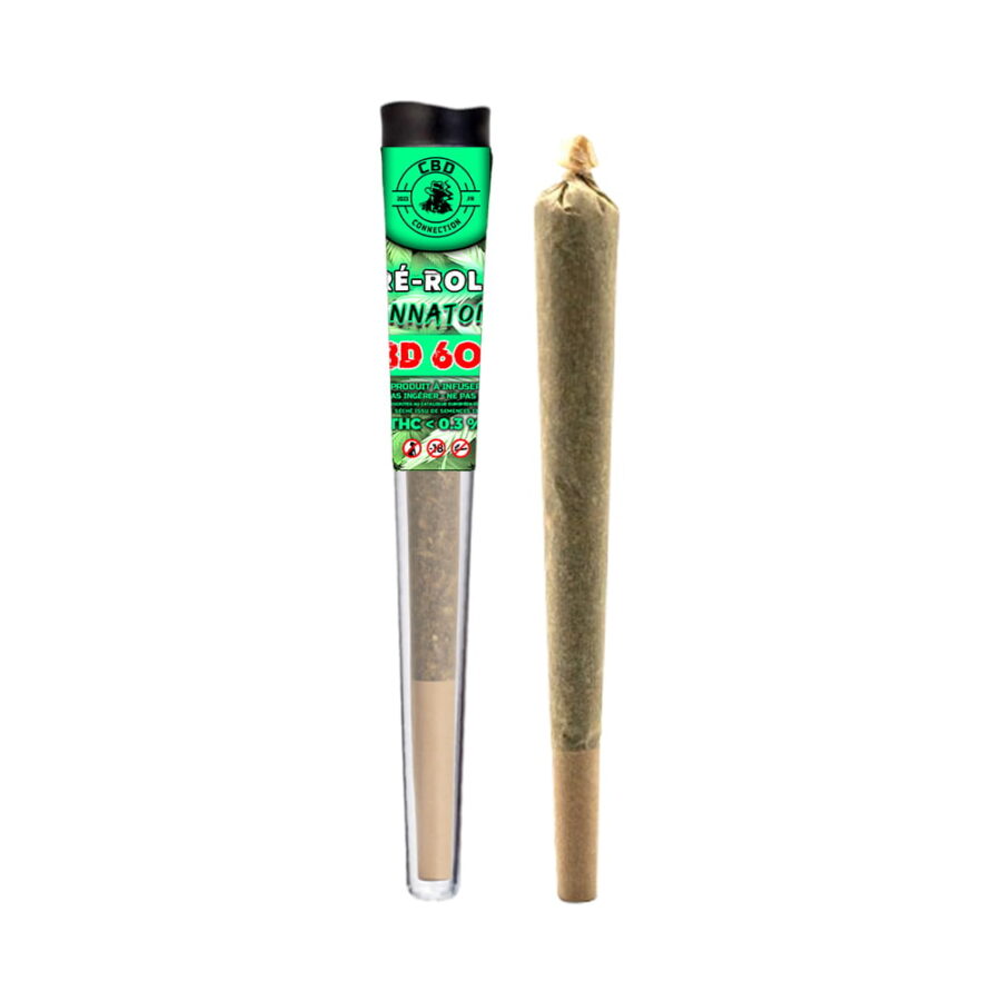 3 Pré-rolls CBD 60% CANNATONIC