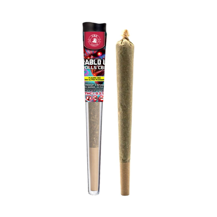 3 Pré-rolls CBD Diablo Us Ultra-puissant