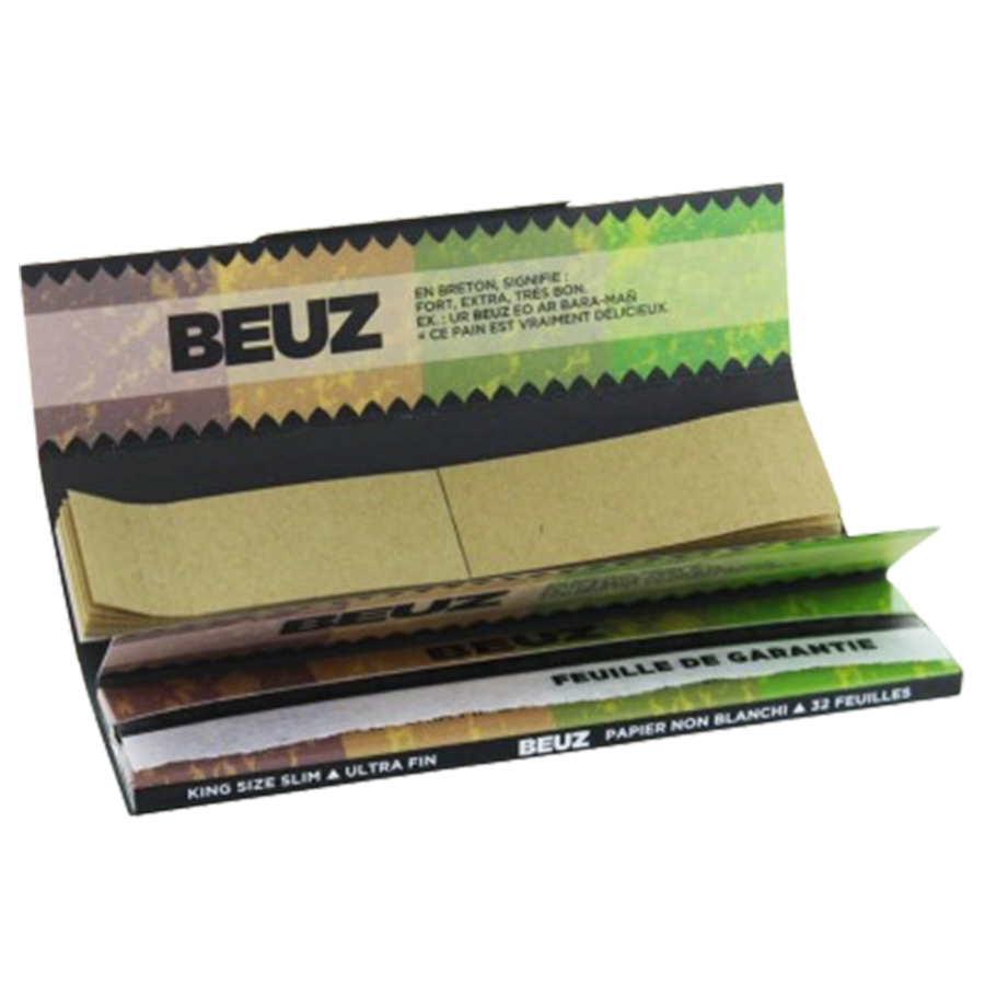 Feuilles à Rouler Beuz + Filtres (Non blanchi)