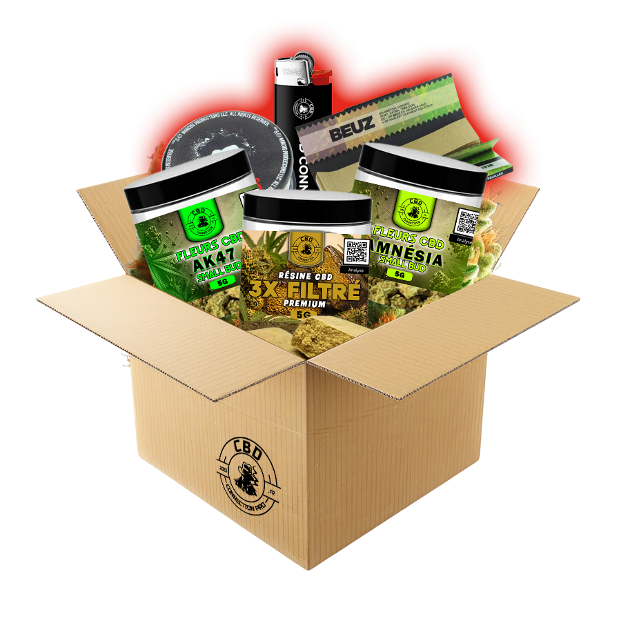 Pack CBD 40% + 3 Accessoires Offert