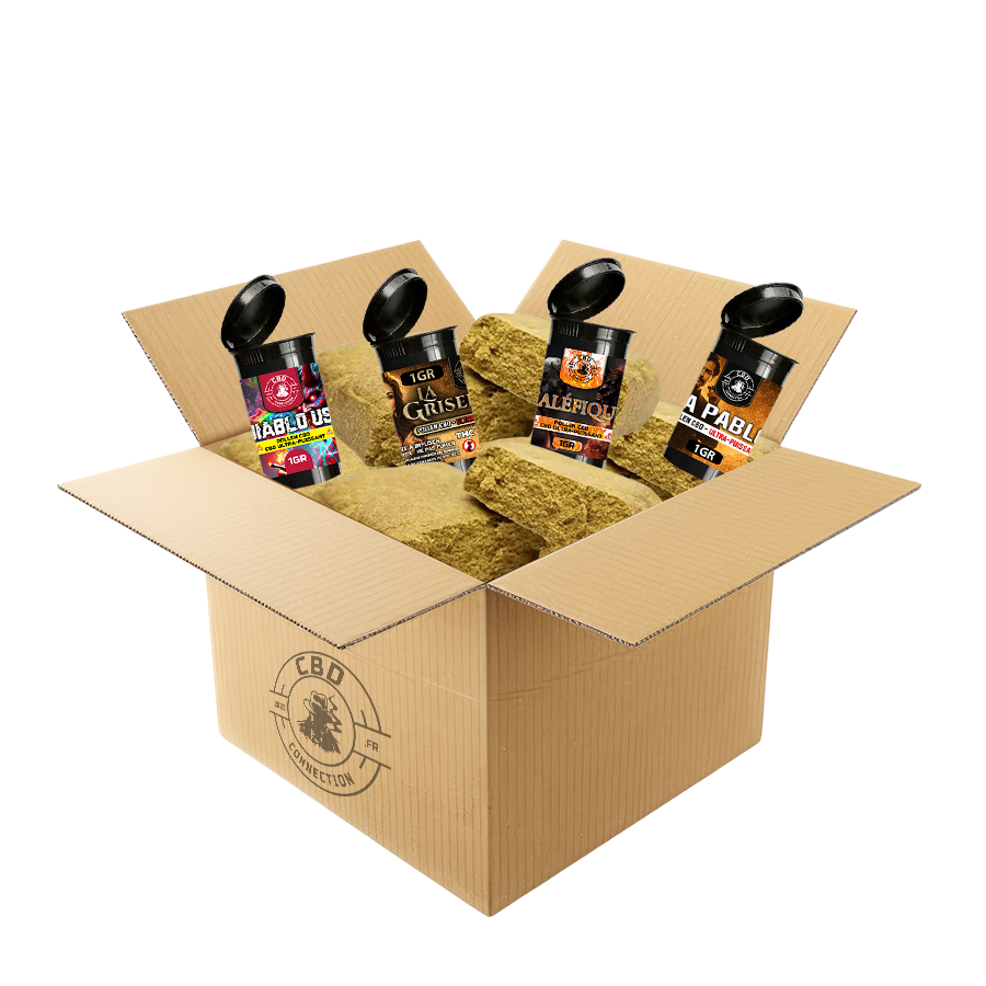 Pack Découverte Pollen CBD Ultra-Puissant – (4x1g)