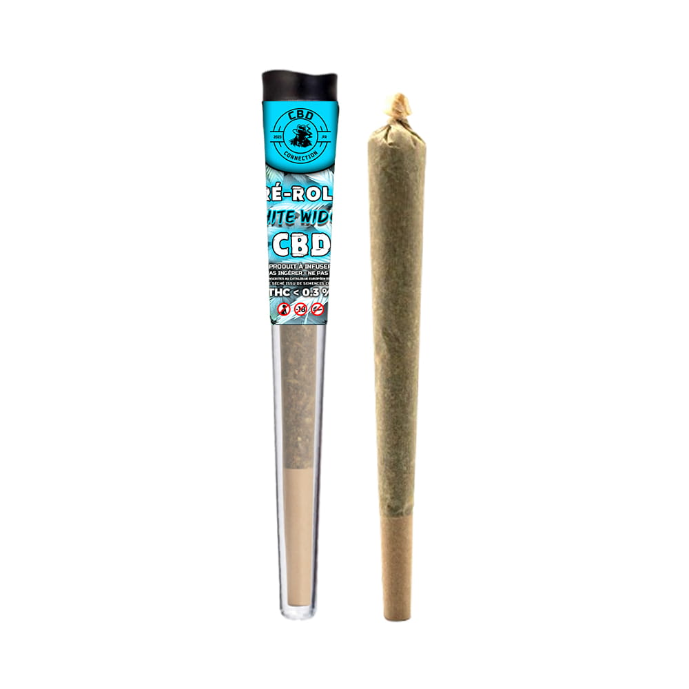 3 Pré-rolls CBD WHITE WIDOW