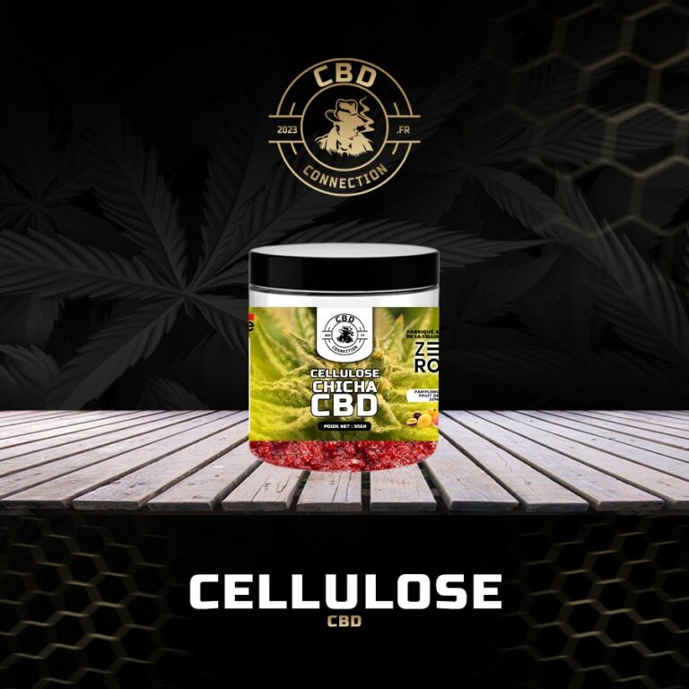 Cellulose à Chicha CBD – Goût Pamplemousse, Citron & Fruit de la Passion