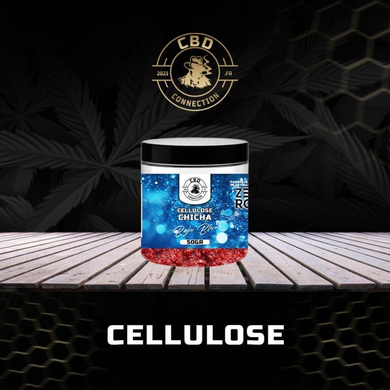 Cellulose à Chicha BAJU Blue – Goût Menthe & Myrtille
